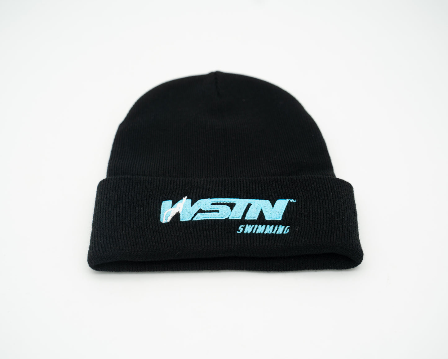 WSTN Swimming Black Beanie