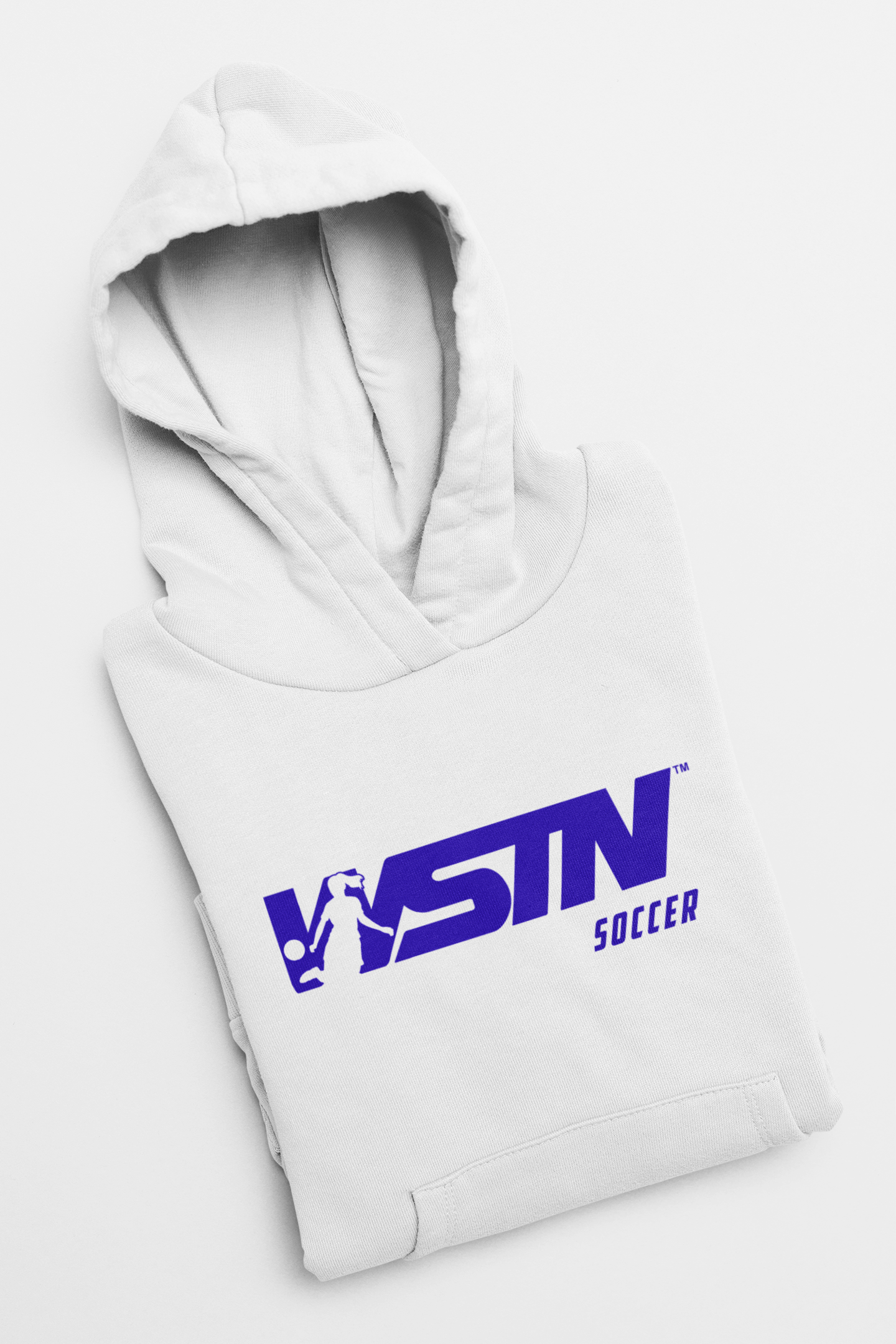 WSTN Soccer White Hoodies