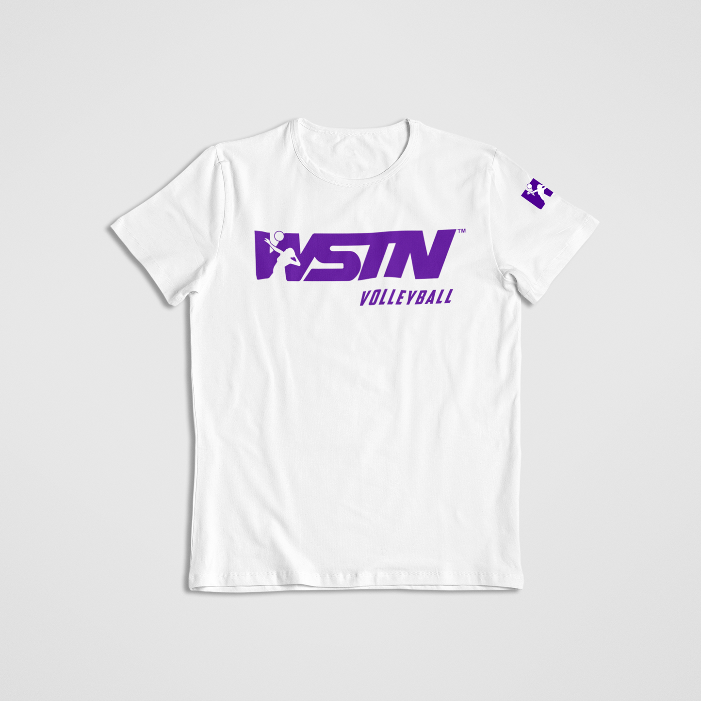 WSTN Volleyball White T-Shirts