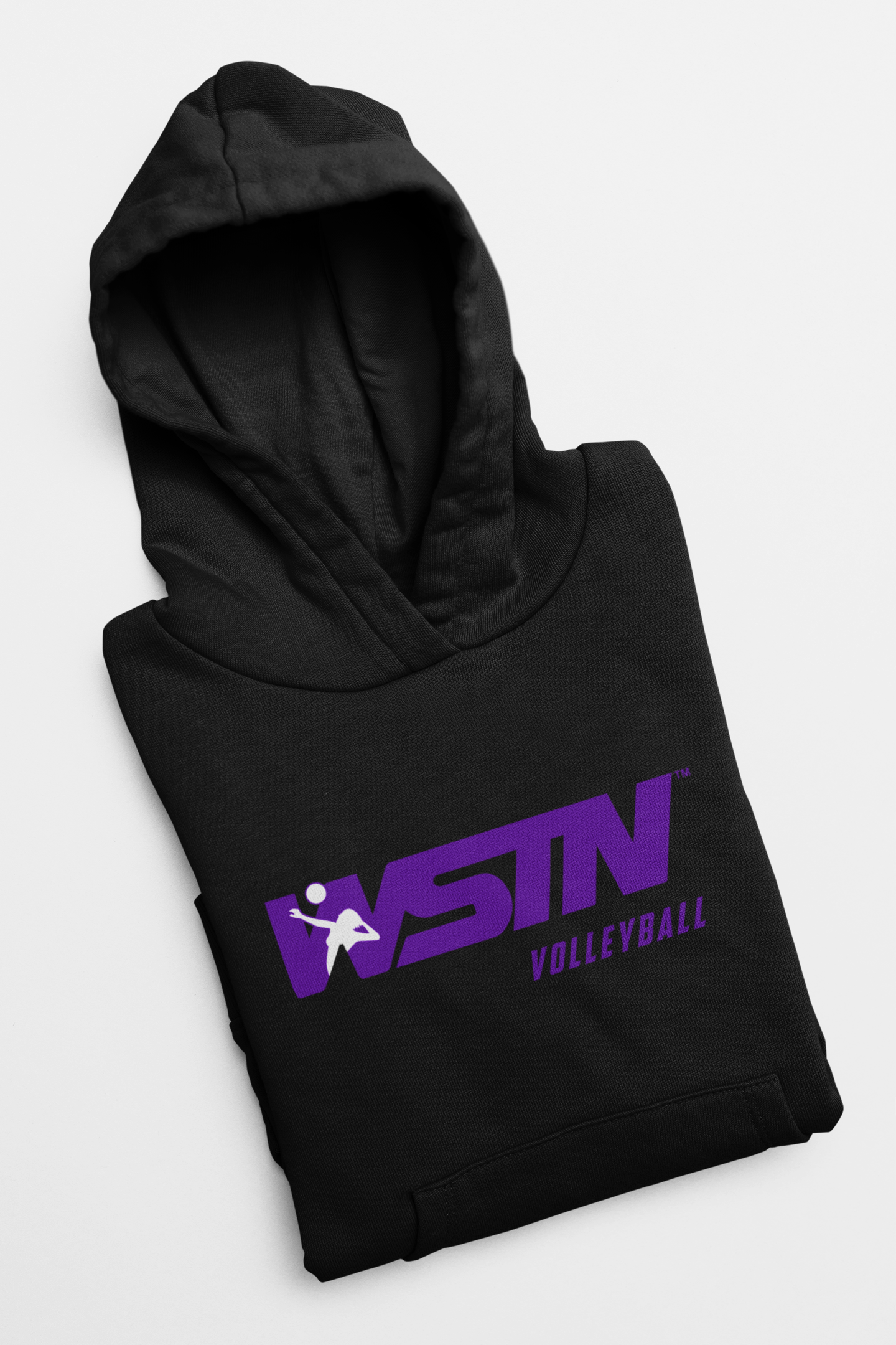 WSTN Volleyball Black Hoodies