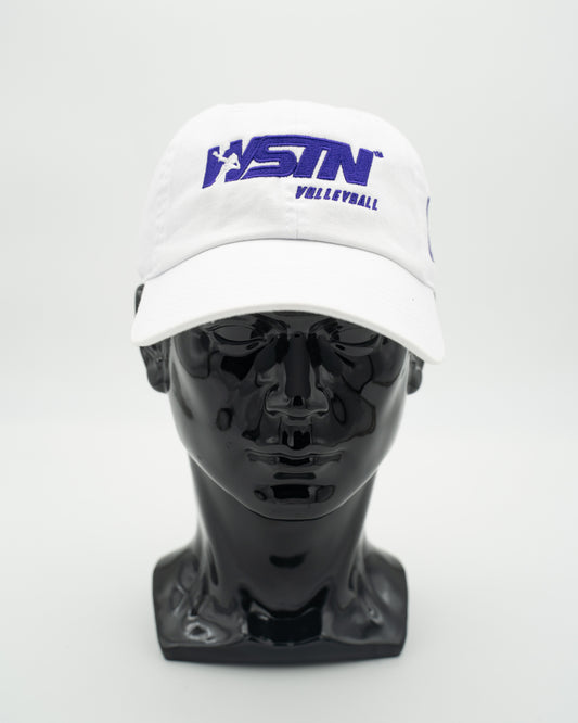 WSTN Volleyball White Cap