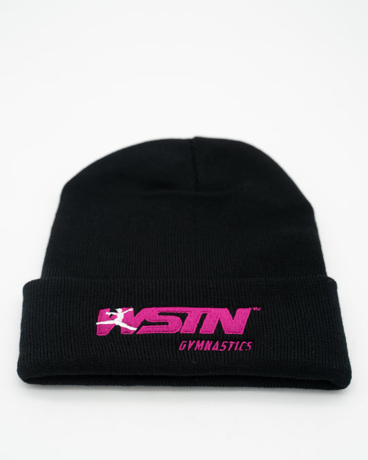 WSTN Gymnastics Black Beanie