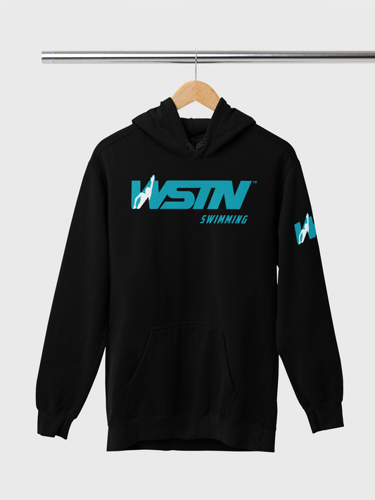 WSTN Swimming Black Hoodies