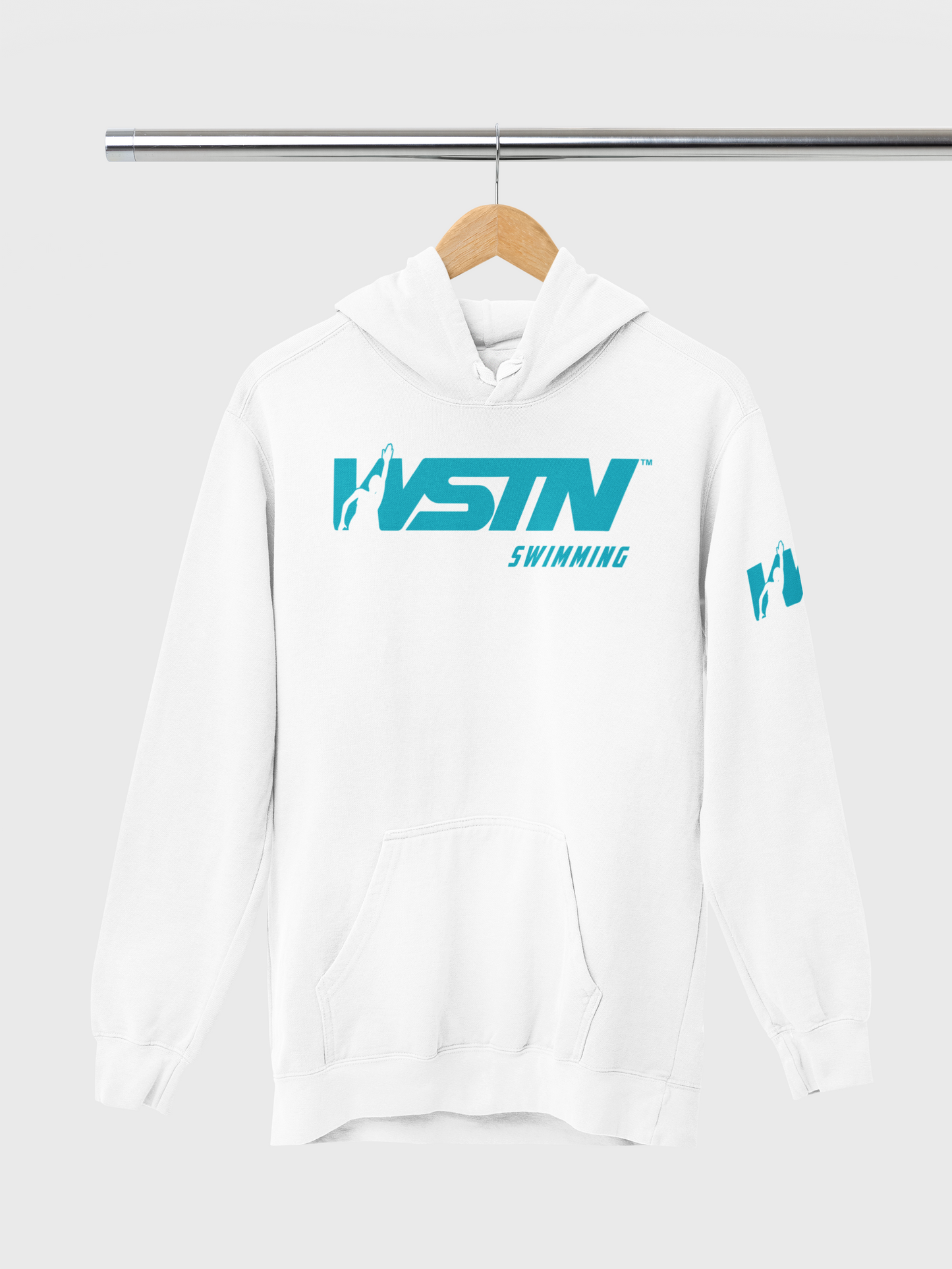WSTN Swimming White Hoodies