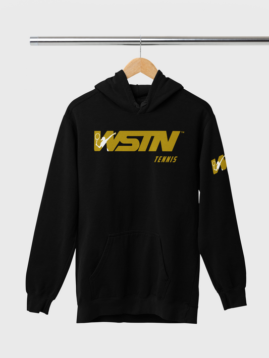 WSTN Tennis Black Hoodies