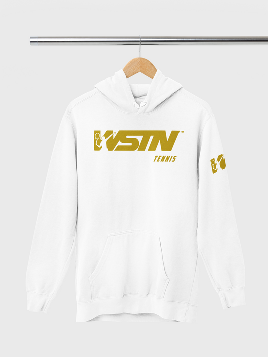 WSTN Tennis White Hoodies