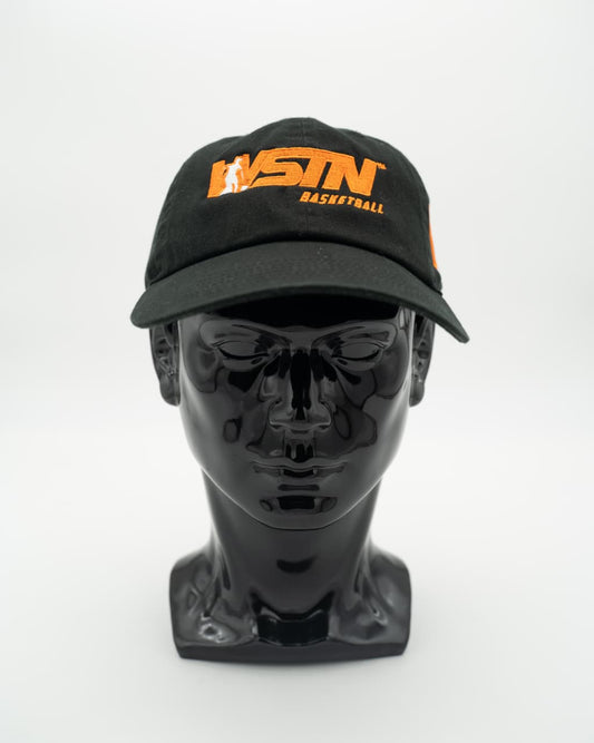 WSTN Basketball White Cap