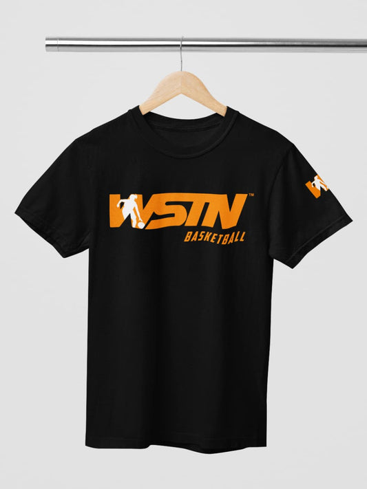 WSTN Basketball Black T-Shirts