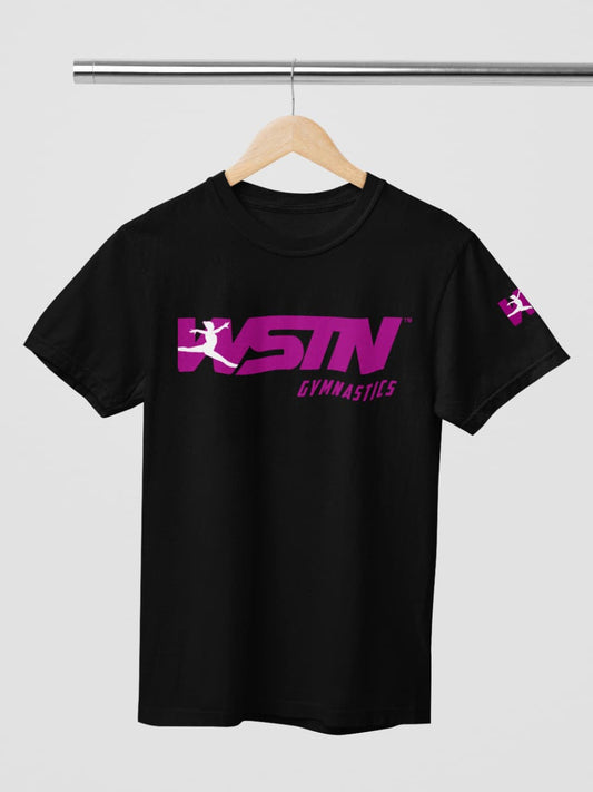 WSTN Gymnastics Black T-Shirts
