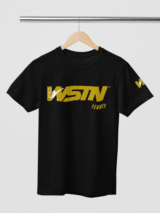 WSTN Tennis Black T-Shirts