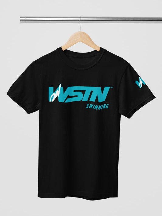 WSTN Swimming Black T-Shirts
