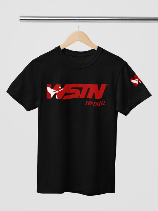 WSTN Softball Black T-Shirts