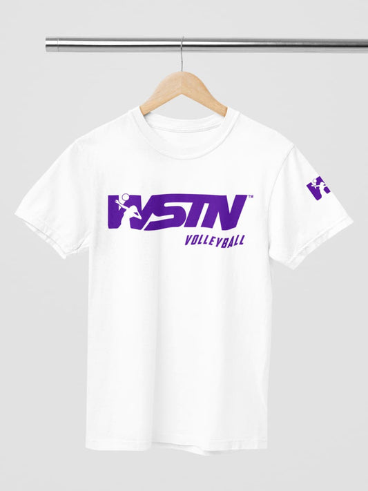 WSTN Volleyball White T-Shirts
